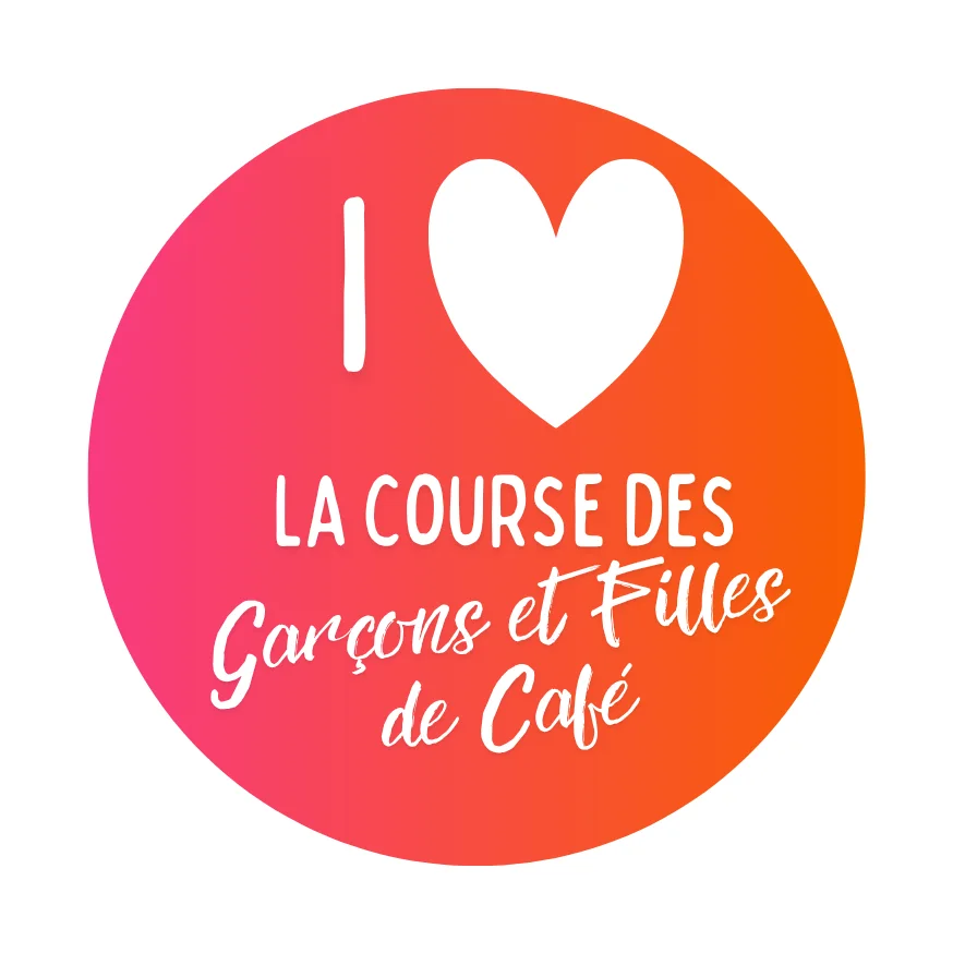 Badge Course des garçons de café
