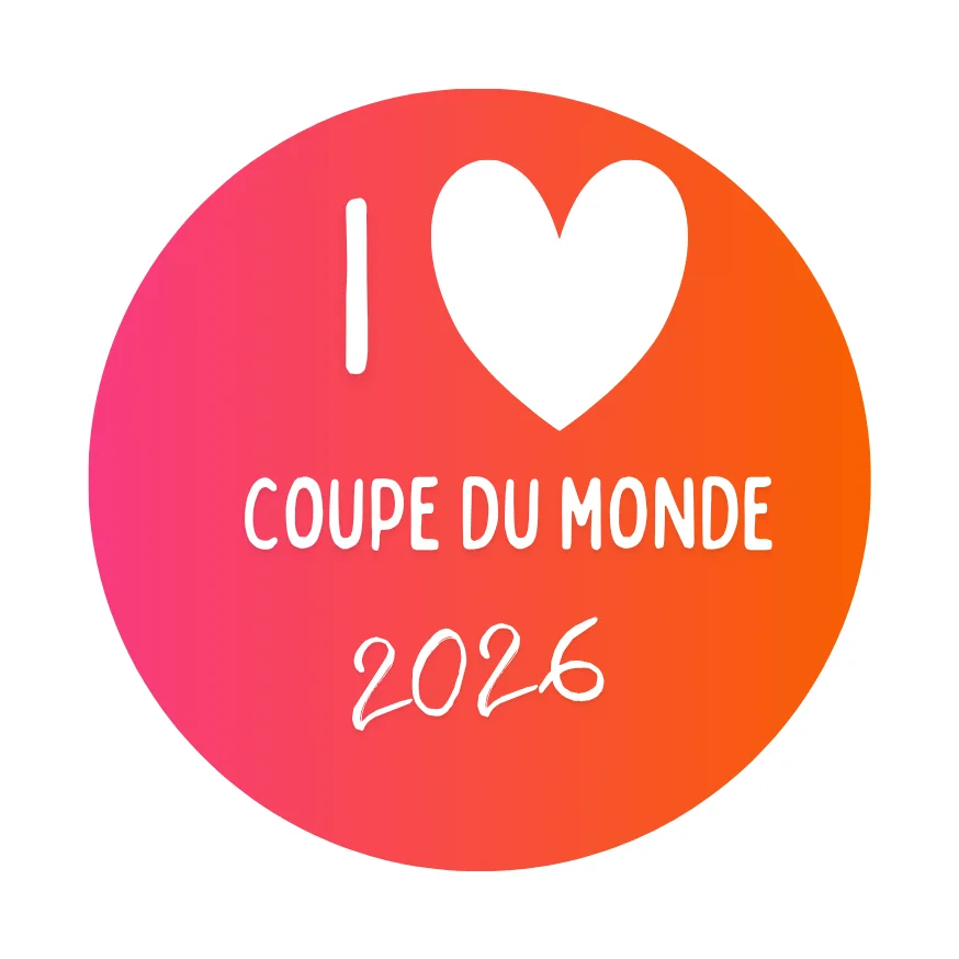 Badge Coupe du monde 2026